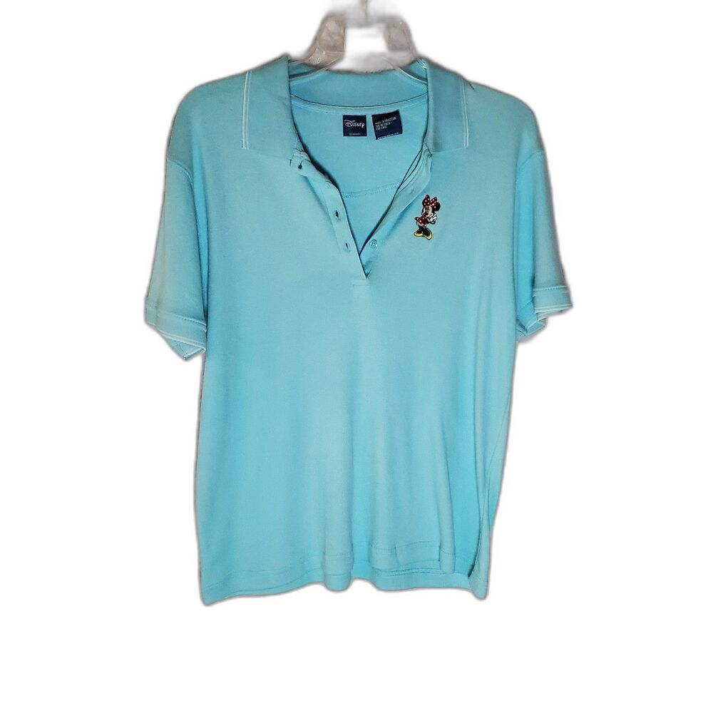 Disney Blue Cotton T-Shirt Size L